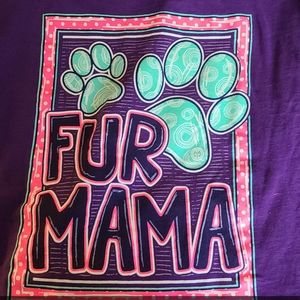 "FUR MAMA" shirt